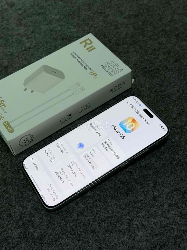 Honor Magic 8 Pro 16/512GB Trắng 99% - 130828116