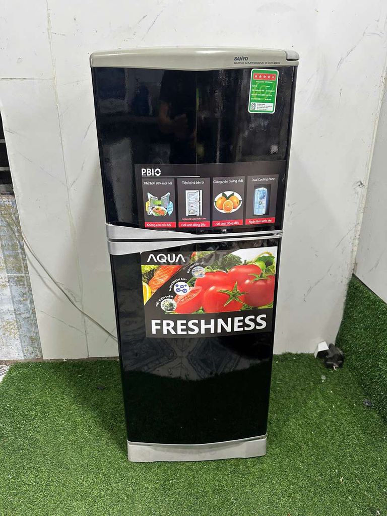 Tủ lạnh Sanyo 145 lít Đen đã sử dụng. Mua bán Tủ lạnh tại Quận Thanh Khê Đà Nẵng được đăng bởi ĐIỆN MÁY QUỐC KHÁNH  hình 1