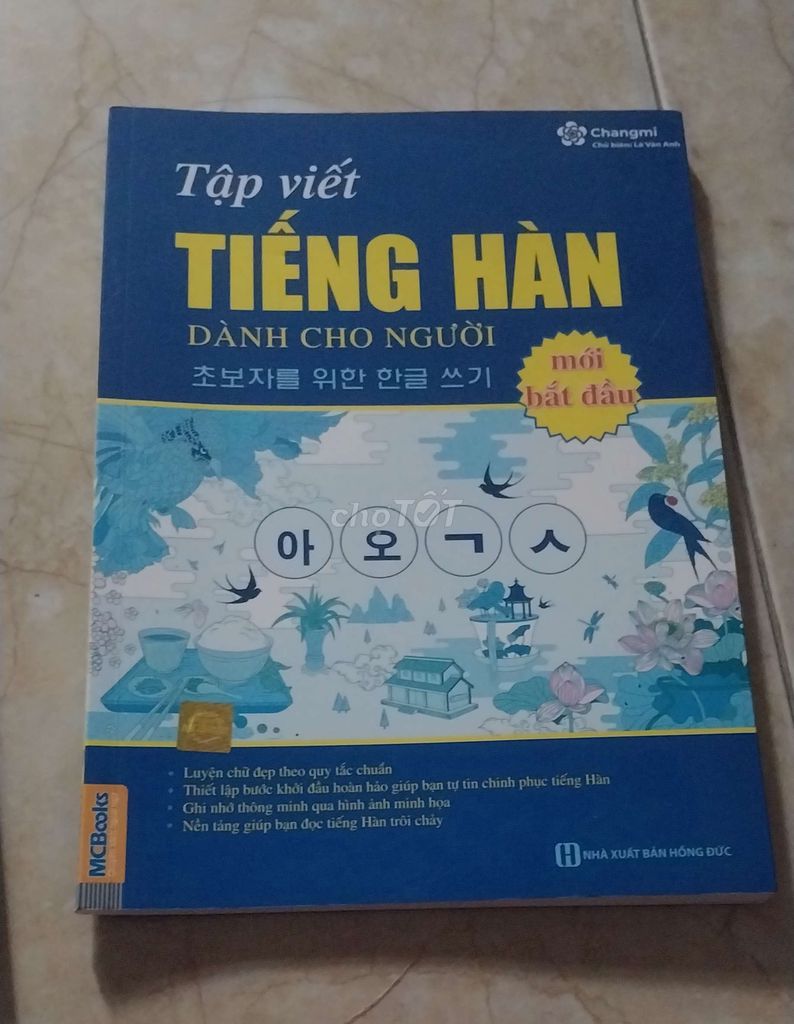 Combo TiếngHàn Tổng Hợp GTmàu&BT,Tập viết&TựHọc