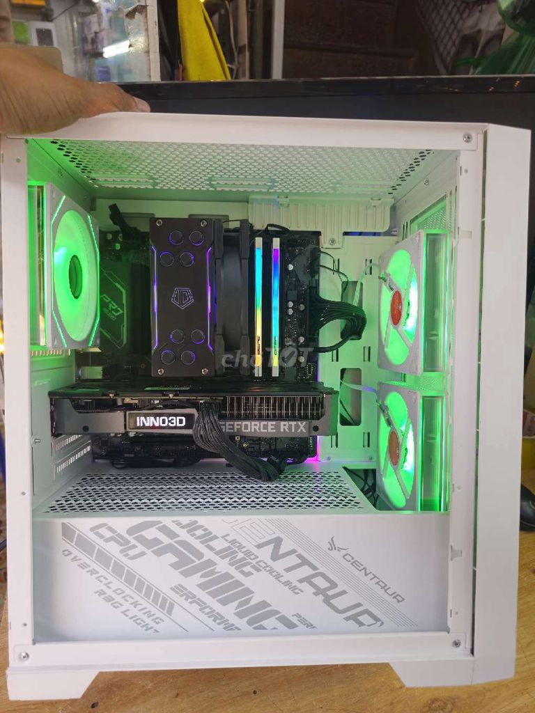 Intel Gaming PC I5 12400F 16GB/512GB RTX3060 Trắng. Mua bán Máy tính để bàn tại Quận Hai Bà Trưng Hà Nội được đăng bởi NGUYỄN QUỐC TOẢN hình 1