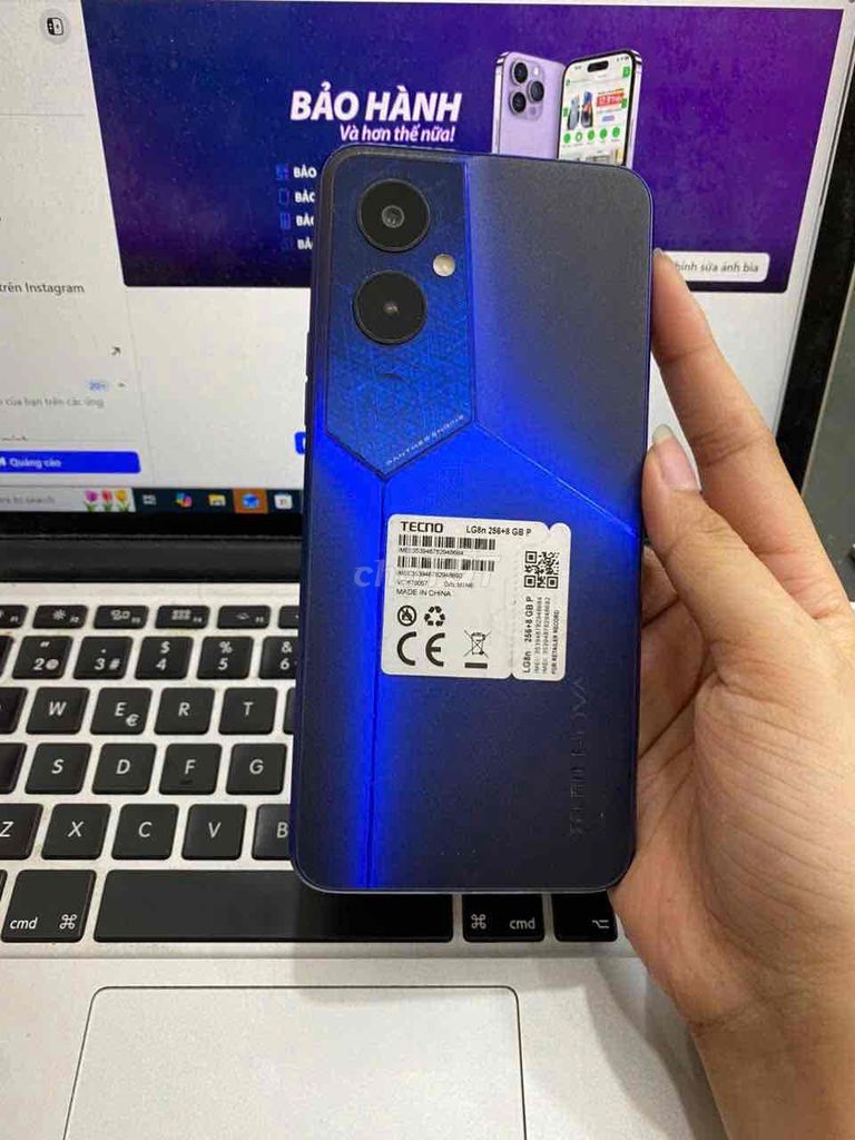 Tecno Povo 4 Pro 8/256G Xanh Vn. Mua bán Điện thoại tại Quận 3 Tp Hồ Chí Minh được đăng bởi Tuấn Nguyễn hình 1