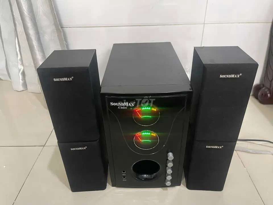 Loa vi tính Soundmax A8800. Mua bán Tivi, Âm thanh tại Huyện Hòa Thành Tây Ninh được đăng bởi Tran Hoang Gia hình 1