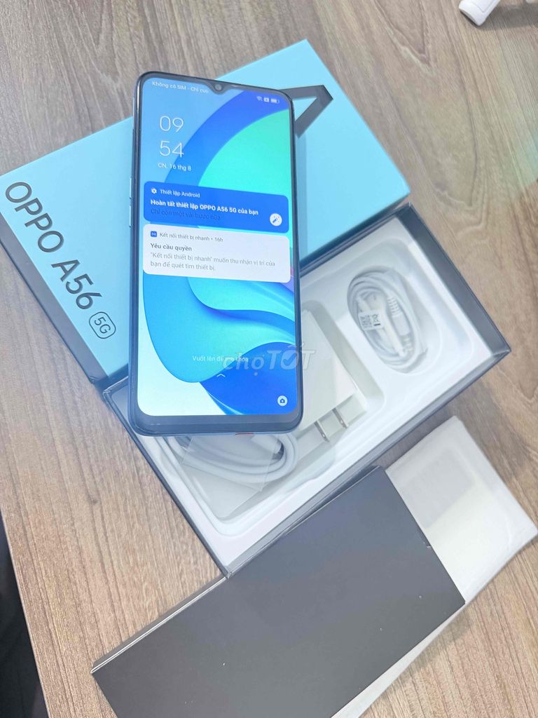 Oppo A56 5G 8GB 256GB Xanh. Mua bán Điện thoại tại Thị xã Bến Cát Bình Dương được đăng bởi Sang đẹp trai hình 1
