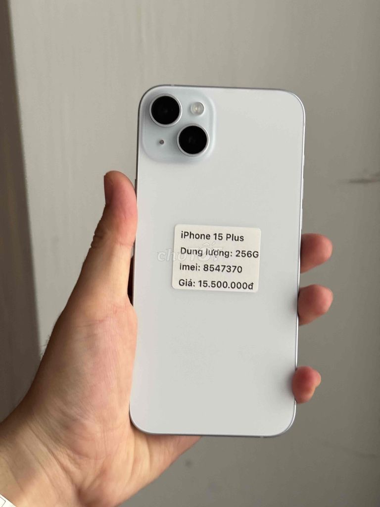 iPhone 15 Plus 256GB Xanh máy đẹp keng chuẩn zin. Mua bán Điện thoại tại Thành phố Buôn Ma Thuột Đắk Lắk được đăng bởi Nguyễn Hoàng hình 1