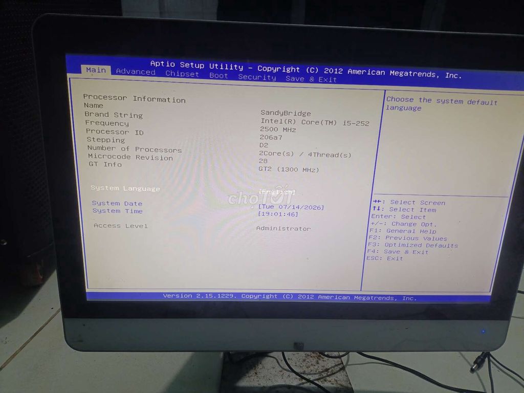 Dell OptiPlex i5-252 2.5GHz 2 nhân 4 luồng. Mua bán Máy tính để bàn tại Huyện Bình Chánh Tp Hồ Chí Minh được đăng bởi thanh hình 1