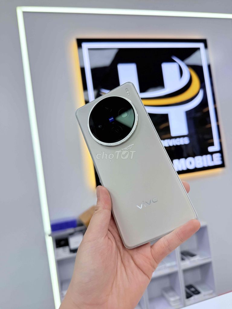 VIVO X100S-BẢN 16/256G-MÀU TITAN-SẴN TV-CHẤT. Mua bán Điện thoại tại Thành phố Biên Hòa Đồng Nai được đăng bởi Mobile Di Động Biên Hoà hình 1
