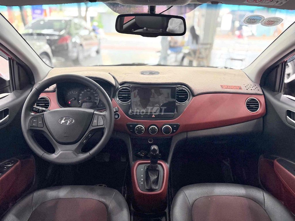 Hyundai Grand i10 2017 Sedan 1.2 AT xe gia đình. Mua bán Ô tô tại Thành phố Thủ Dầu Một Bình Dương được đăng bởi Dương Tuấn Anh hình 9