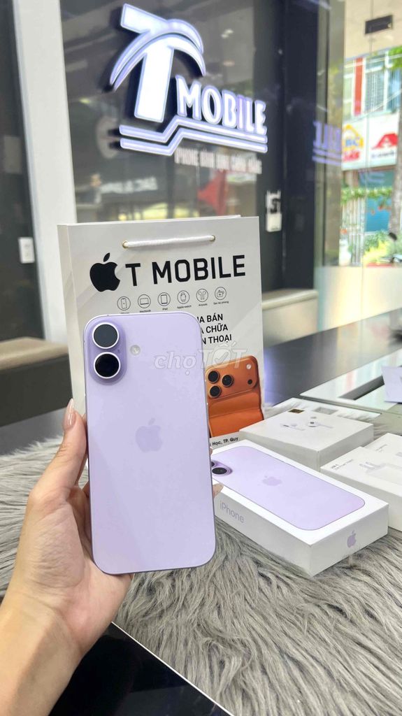 Apple iPhone 17 Tím Kép. Mua bán Điện thoại tại Thành phố Qui Nhơn Bình Định được đăng bởi TMOBILE QUY NHƠN TRẢ GÓP BAO ĐẬU SINH VIÊN hình 1