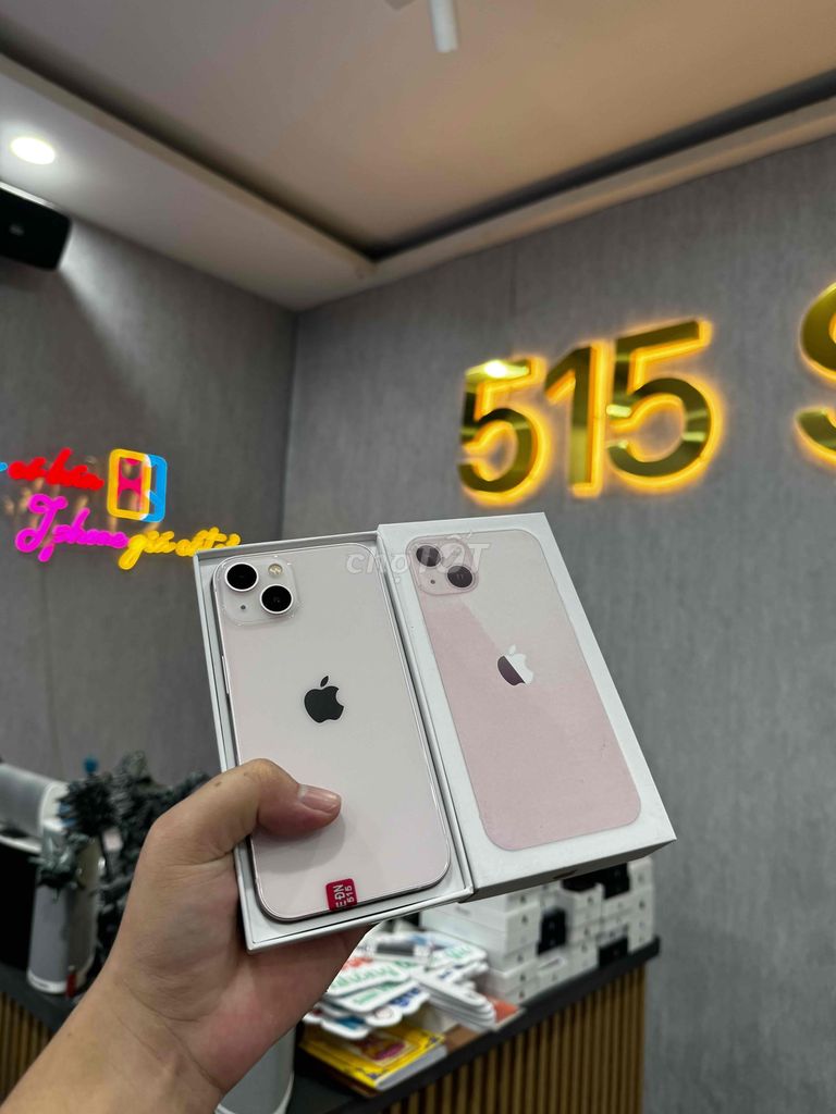 iPhone 13 Hồng 128G - Pin 100% - Siêu đẹp