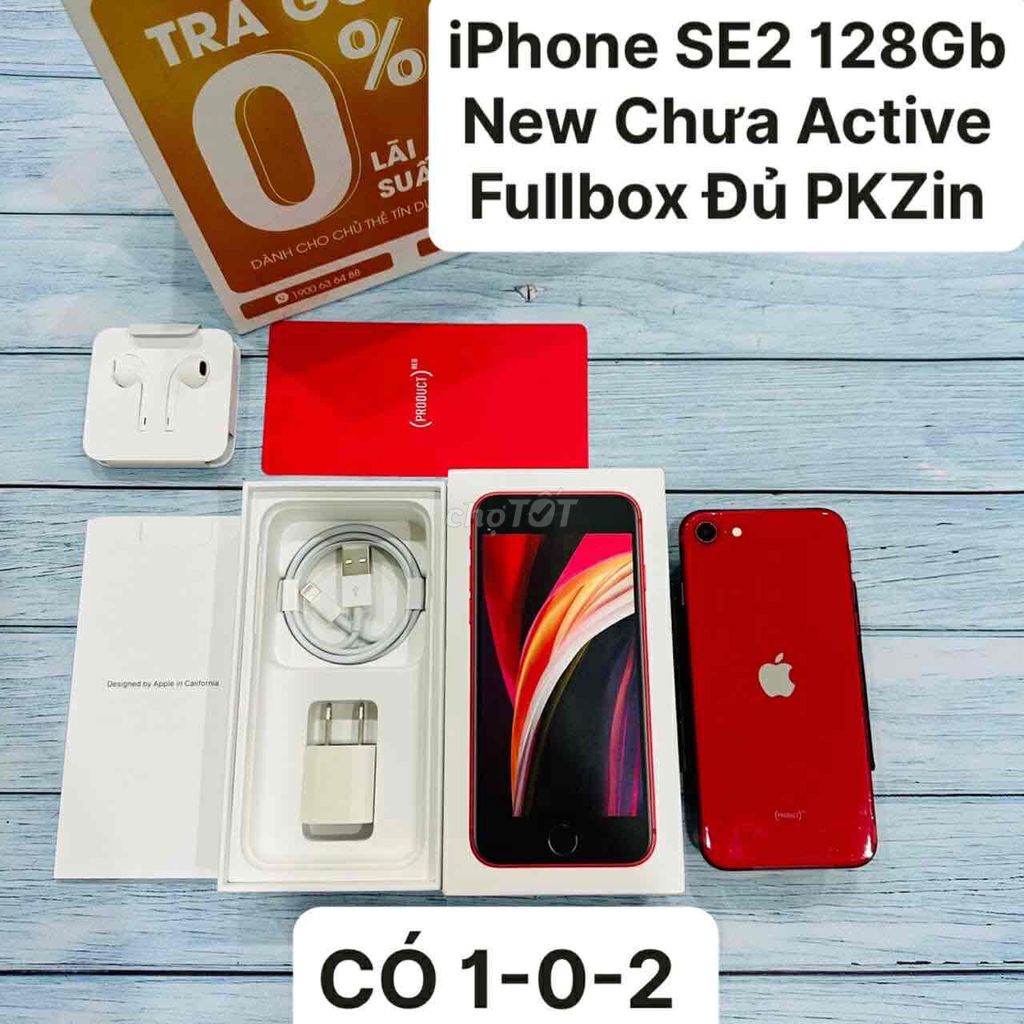 iPhone SE 2 128Gb Produce Red New Chưa Active Full