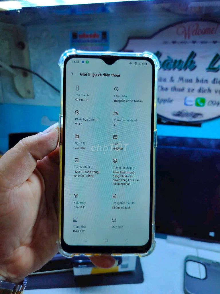 OPPO F11 6GB/64GB, màu tím