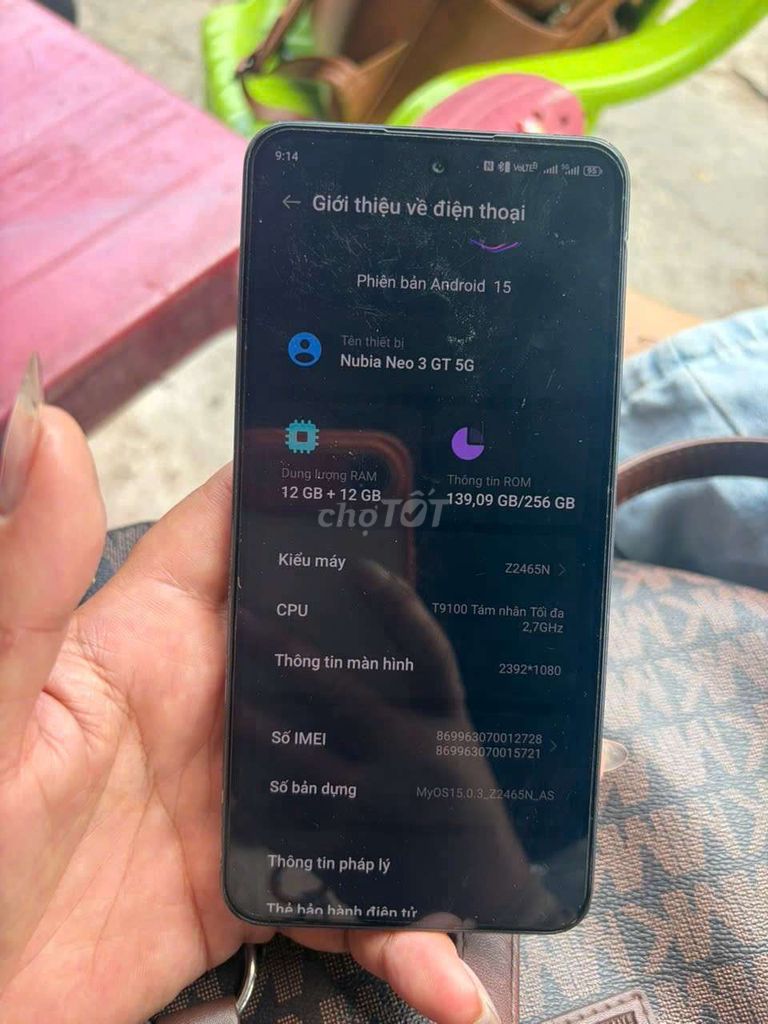 Nubia Neo 03 GT 5G 256GB Mới 99%. Mua bán Điện thoại tại Thị xã Kiến Tường Long An được đăng bởi Smartphone Hầu Ka hình 1