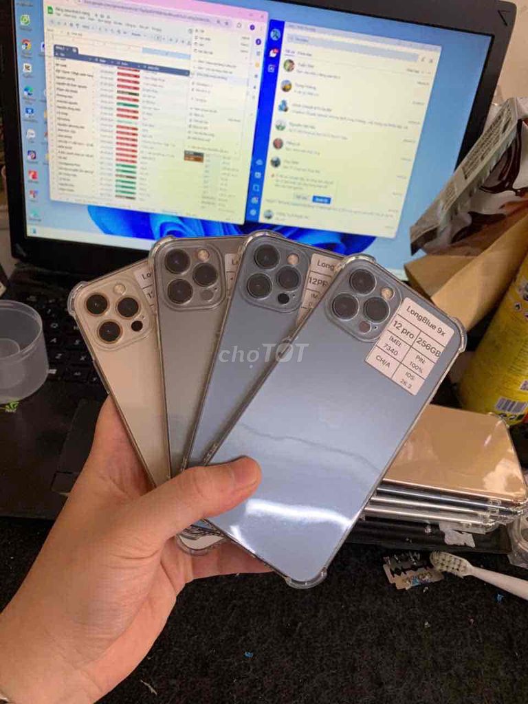 iPhone 12 Pro 256GB Bản Quốc Tế Mỹ. Mua bán Điện thoại tại Quận Cầu Giấy Hà Nội được đăng bởi Long blue 9x hình 1