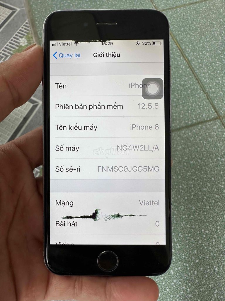 iPhone 6 chữa cháy. Mua bán Điện thoại tại Huyện Châu Thành Tiền Giang được đăng bởi TGG hình 1