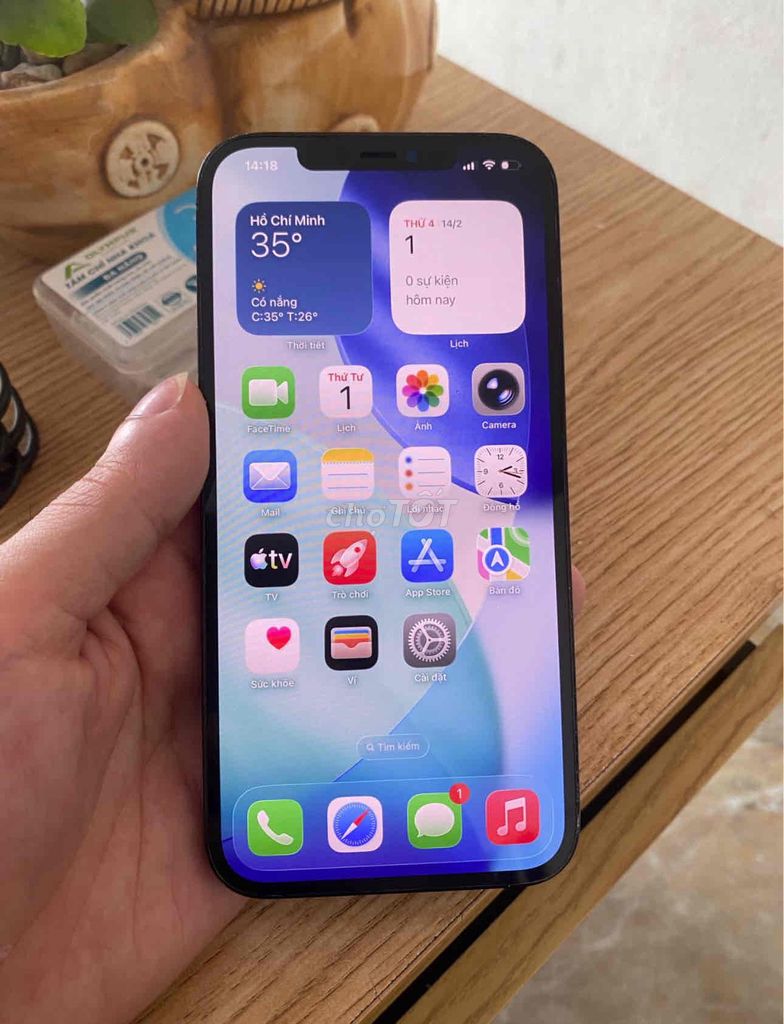 Apple iPhone 12 Pro Max 256GB Xanh. Mua bán Điện thoại tại Quận Nam Từ Liêm Hà Nội được đăng bởi Linhhhh hình 1