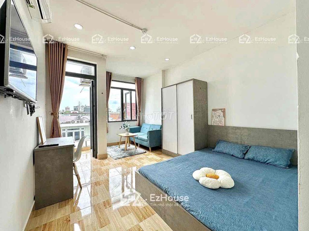 1PN TÁCH BẾP BAN CÔNG NGAY ETOWN - FULL NỘI THẤT XỊN - AN NINH CAO⚡️