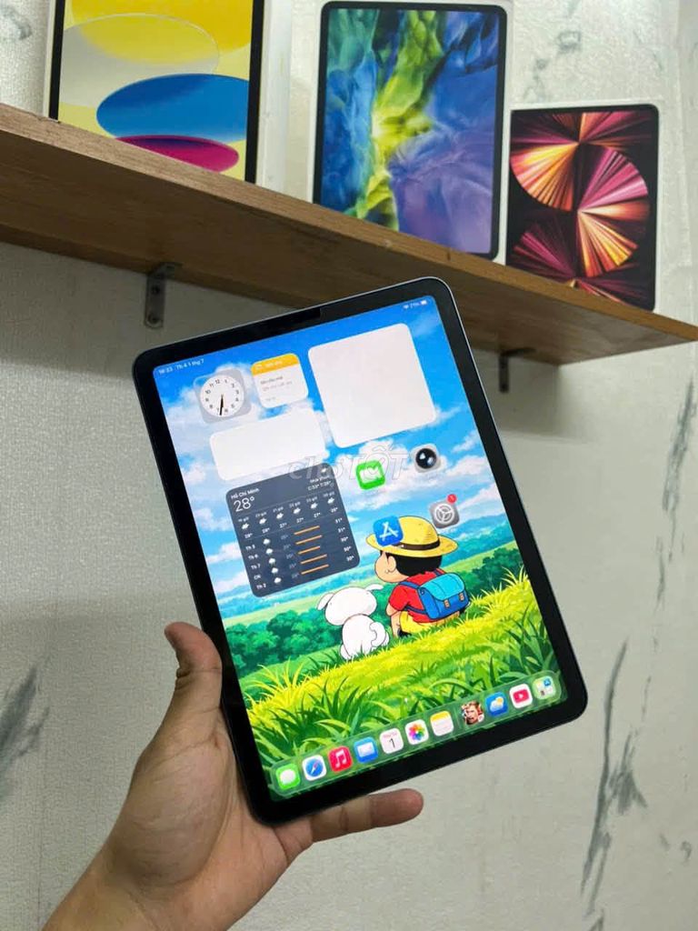 Apple iPad Air 5 M1 64GB Xanh. Mua bán Máy tính bảng tại Quận Ba Đình Hà Nội được đăng bởi Hội Đồ Điện Tử hình 1