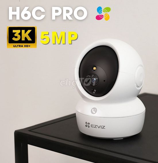 H6C 5MP Pro cam wifi xoay 360độ góc rộng đàm thoại