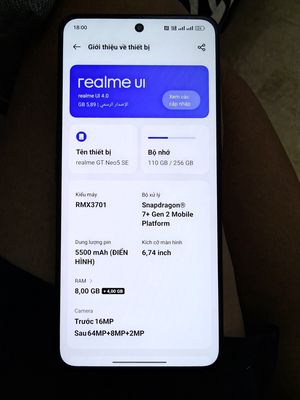 Realme GT Neo5 SE