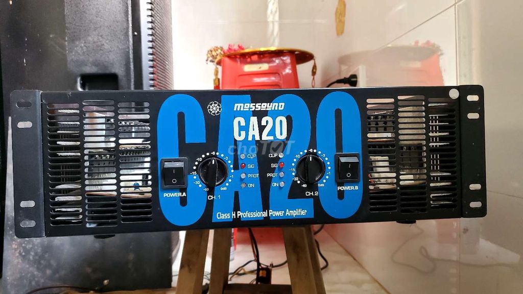 Cục đẩy Messound CA20 Đen. Mua bán Tivi, Âm thanh tại Huyện Mỏ Cày Bắc Bến Tre được đăng bởi Hoàng Anh hình 1