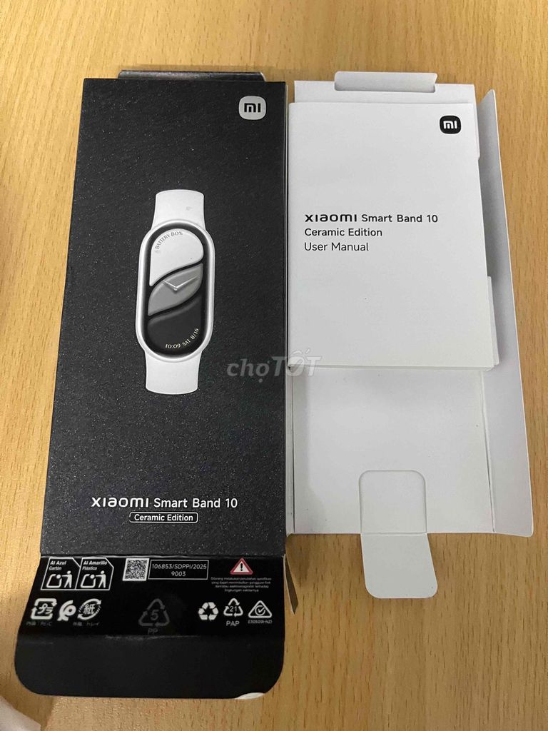 Đồng hồ thông minh Xiaomi Smart Band 10 Ceramic 99. Mua bán Thiết bị đeo thông minh tại Quận Phú Nhuận Tp Hồ Chí Minh được đăng bởi monk hình 1