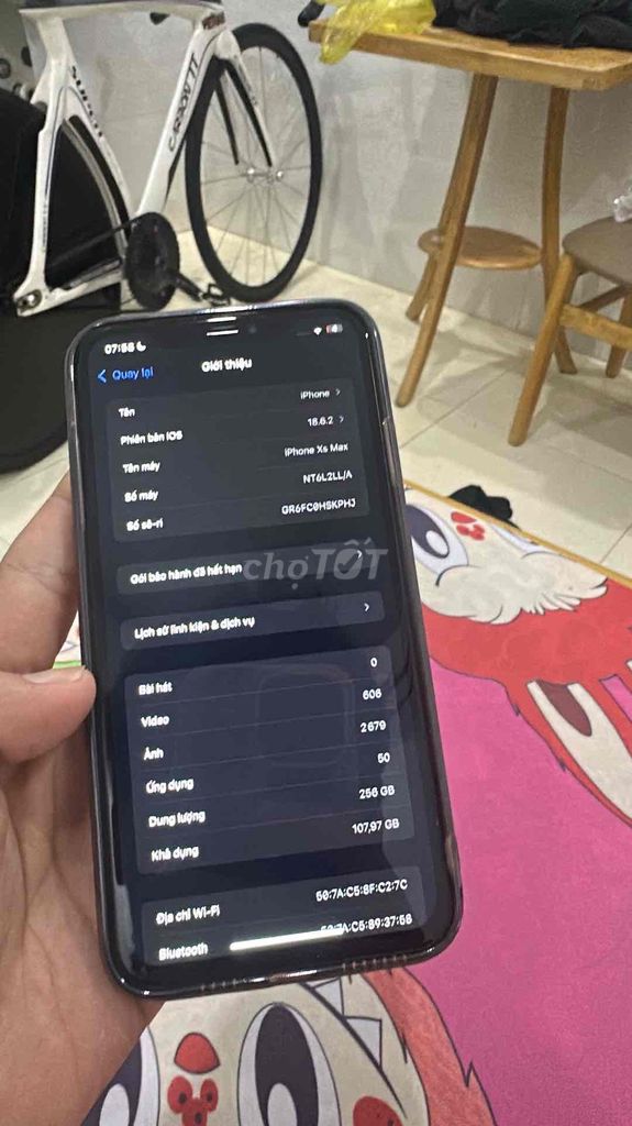 Apple iPhone Xs Max 256GB Đã thay màn hình. Mua bán Điện thoại tại Huyện Châu Đức Bà Rịa - Vũng Tàu được đăng bởi Gia Phú hình 1
