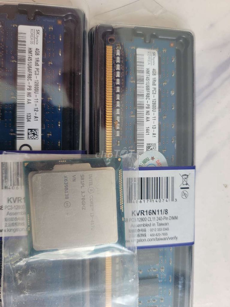 RAM SK Hynix 4GB DDR3. Mua bán Linh kiện (RAM, Card...) tại Thành phố Thủ Đức Tp Hồ Chí Minh được đăng bởi Khương hình 1