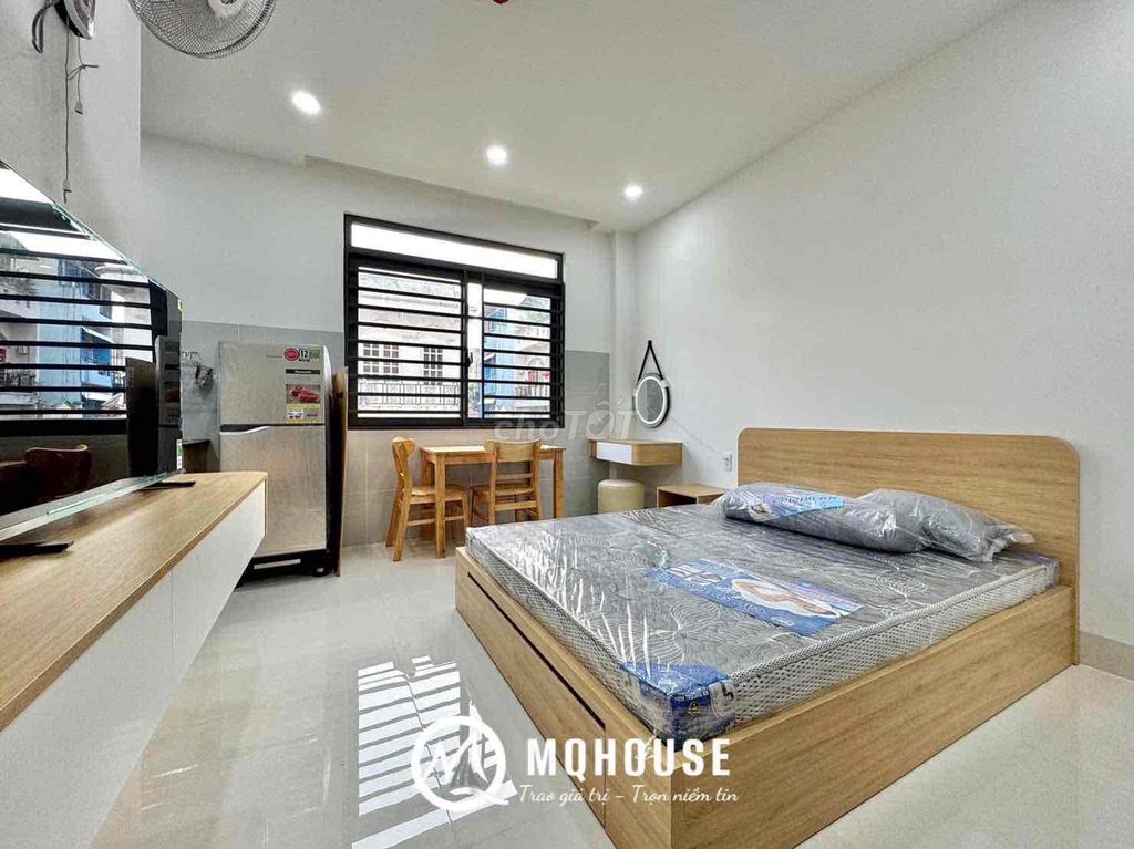 Studio Cửa Sổ Mới Xây Gần Etown Cộng Hoà - Khu Ga T3 Sân Bay