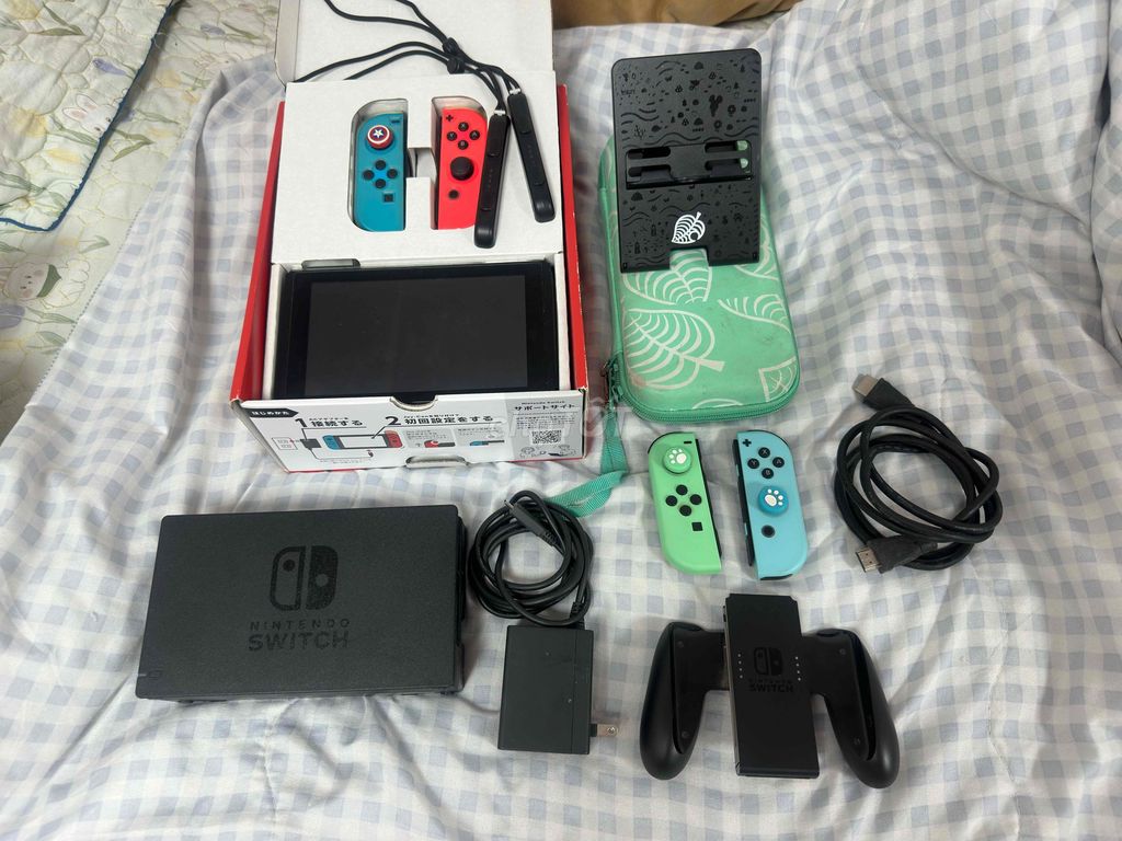Nintendo Switch V2 256GB Neon fullbox. Mua bán Thiết bị chơi game tại Quận Cầu Giấy Hà Nội được đăng bởi Huy hình 1