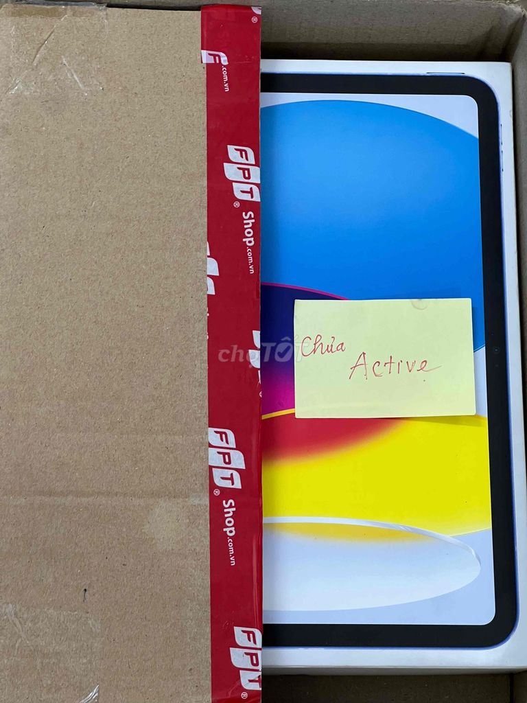 iPad Gen 10 Mới chưa kích hoạt FPTshop. Mua bán Máy tính bảng tại Quận Đống Đa Hà Nội được đăng bởi A Quan hình 1