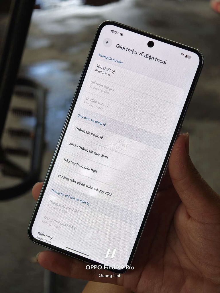 Google Pixel 8 Pro 128GB Xanh Đã sử dụng. Mua bán Điện thoại tại Quận Cẩm Lệ Đà Nẵng được đăng bởi Nguyễn Văn Linh hình 1