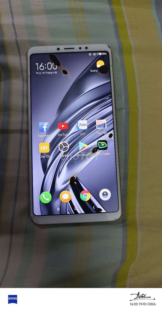 Xiaomi Mi Max 3 4GB/64GB Vàng Đã sử dụng. Mua bán Điện thoại tại Thành phố Thủ Đức Tp Hồ Chí Minh được đăng bởi kiệt hình 1