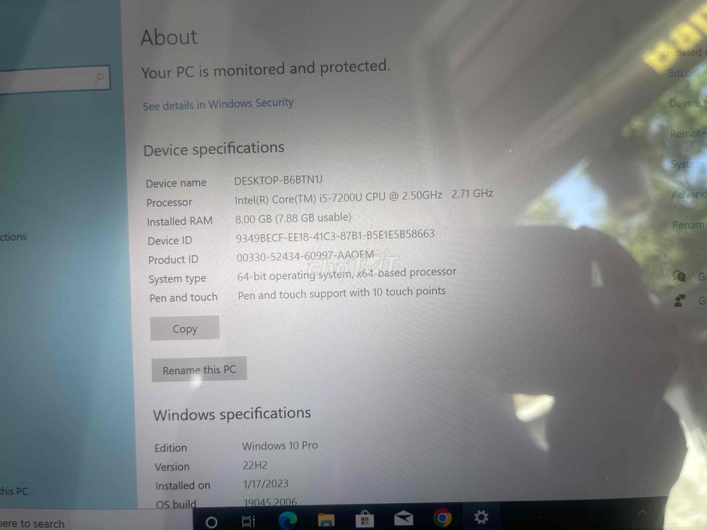 Laptop hp corei5 th7 8gb 256gb. Mua bán Laptop tại Quận 8 Tp Hồ Chí Minh được đăng bởi Pppppp hình 1