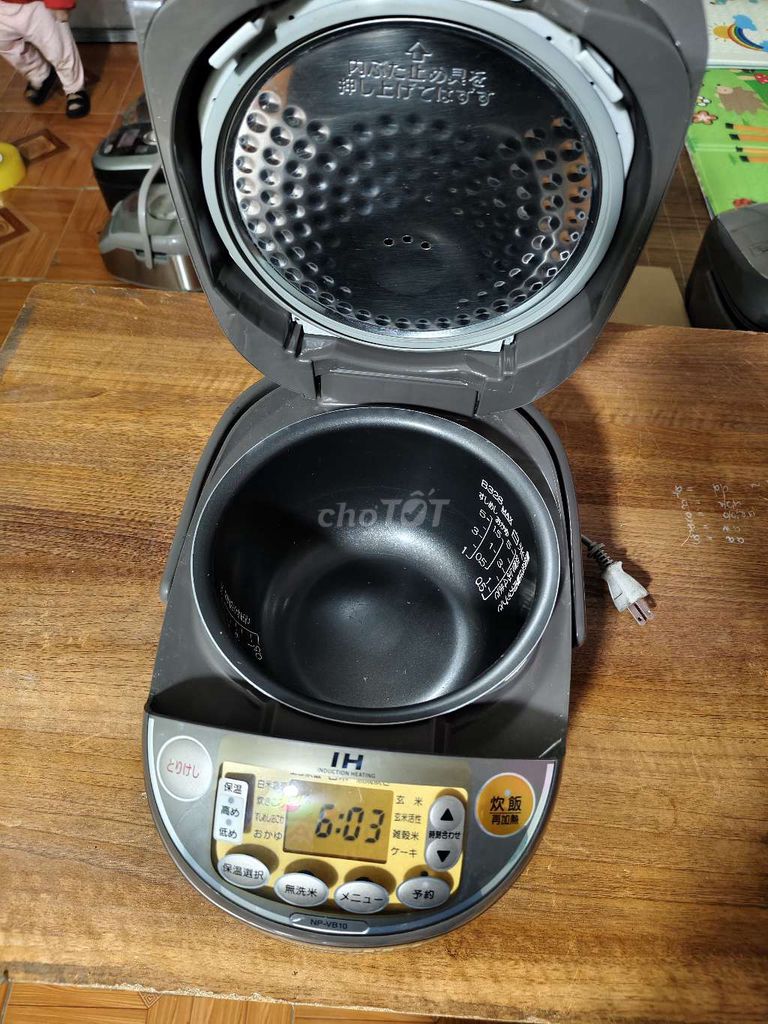 Nồi cơm điện Zojirushi Cao tần IH. Mua bán Bếp, lò, đồ điện nhà bếp tại Thành phố Thái Bình Thái Bình được đăng bởi Trần Văn Quảng hình 1