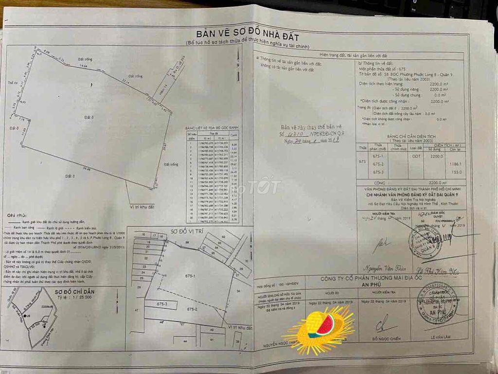 Tôi chính chủ cần bán lô đất thổ cư 2,200m2 phước Long B, TP. Thủ Đức