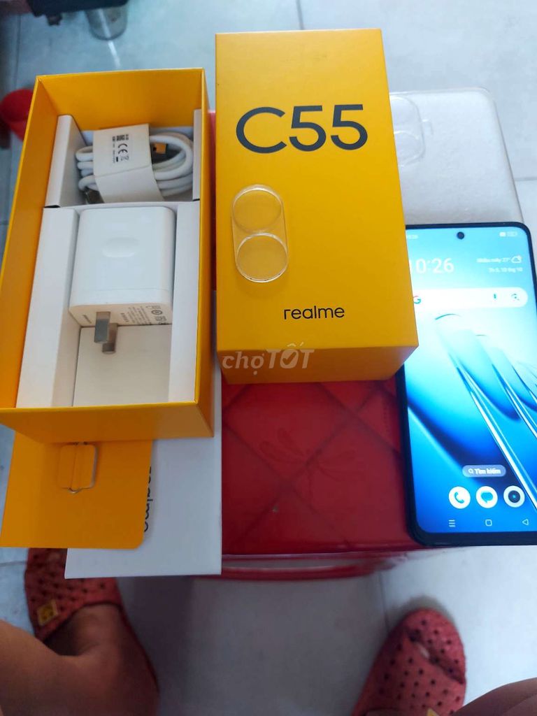 Realme C55 6gb-128 full box