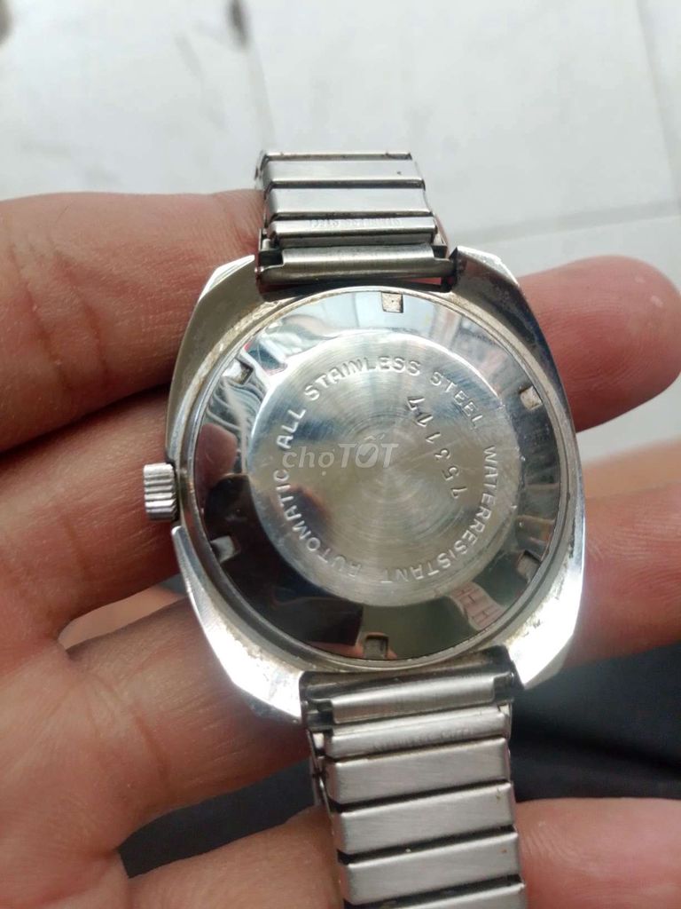 Đh auto BWC Swiss Nam Thép Bạc. Mua bán Đồng hồ tại Quận 3 Tp Hồ Chí Minh được đăng bởi chơi vì dam me hình 1