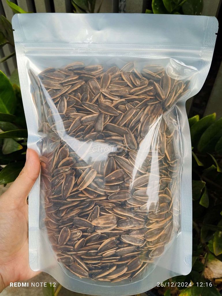 Hạt hướng dương vị Dừa 1kg 2 túi. Mua bán Đồ ăn, thực phẩm và các loại khác tại Huyện Củ Chi Tp Hồ Chí Minh được đăng bởi ngọc  hình 1