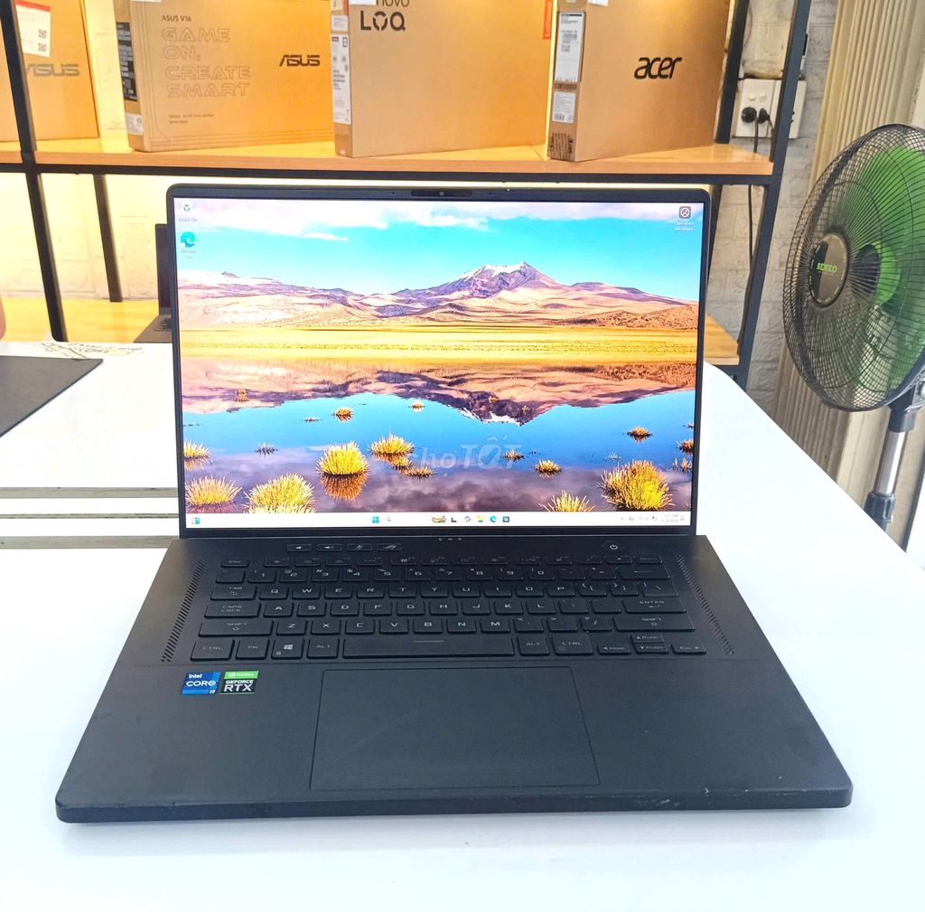 ASUS ROG ZEPHYRUS/i7-11800H/RTX3060/ Màn 2K. Mua bán Laptop tại Quận Hải Châu Đà Nẵng được đăng bởi TTCenter 484 NÚI THÀNH hình 1