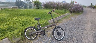 Xe đạp điện Nhật Bản gấp gọn 20 inch. Mua bán Xe điện tại Quận Long Biên Hà Nội được đăng bởi trần bích ngọc