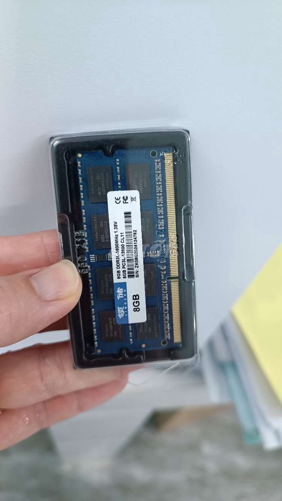 RAM 8g ddr3l lắp laptop