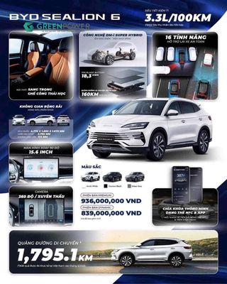 BYD SEALION 6