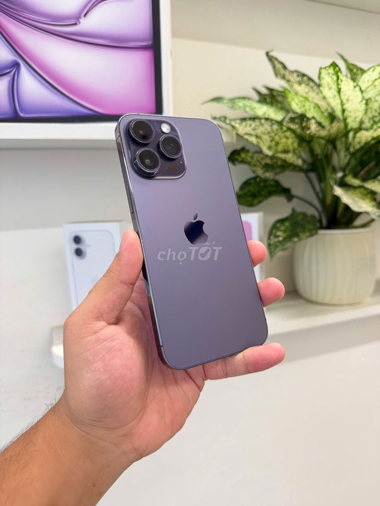 Apple iPhone 14 Pro Max 128GB Tím giá quá tốt. Mua bán Điện thoại tại Quận Đống Đa Hà Nội được đăng bởi H iStore hình 1