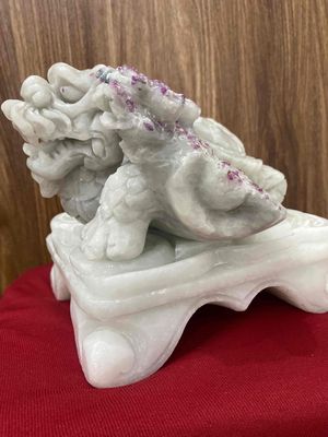 Long quy tinh thể ruby yên bái trên nền cẩm thạch. Mua bán Đồ sưu tầm, đồ cổ tại Thành phố Vinh Nghệ An được đăng bởi Thích Sưu Tầm Đá Quý