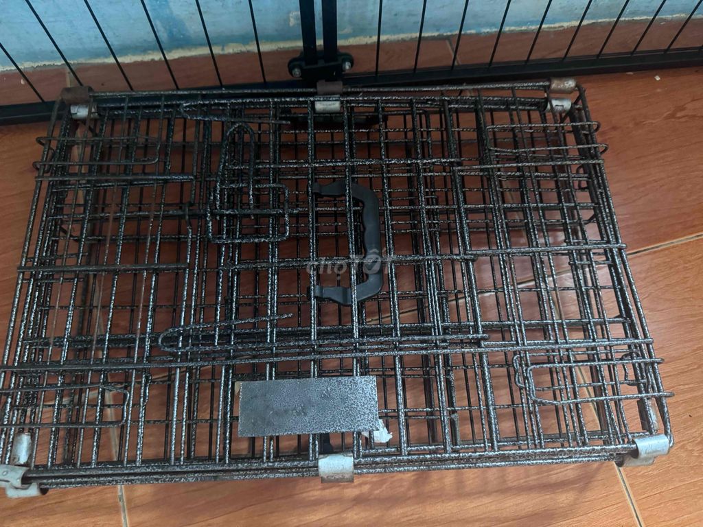 Lồng thú cưng Kim loại Đen Size S. Mua bán Phụ kiện, Thức ăn, Dịch vụ tại Huyện Gia Lâm Hà Nội được đăng bởi Lê Hồng Hà hình 1