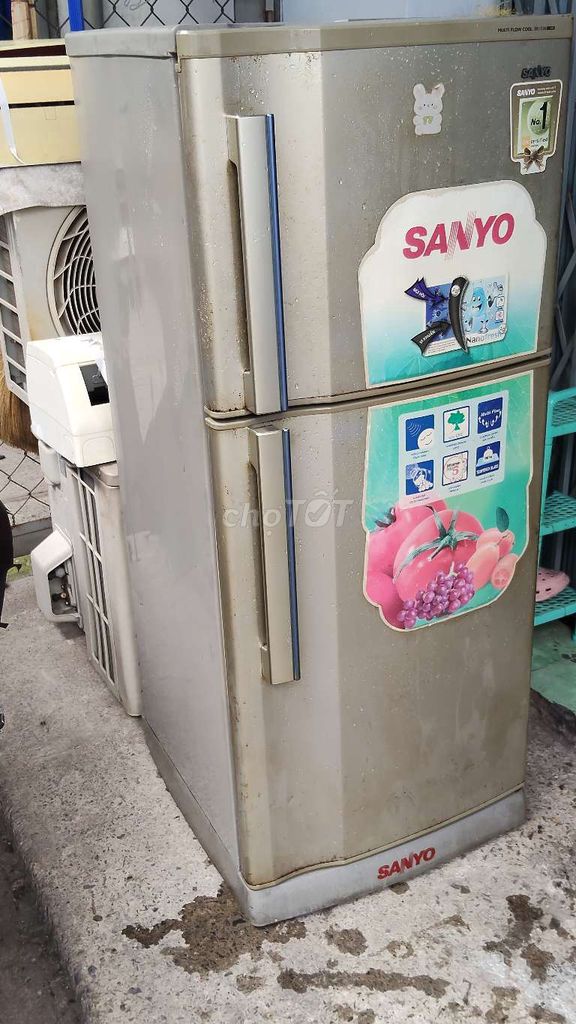 Tủ lạnh Sanyo SR-180PN Xám 165 lít. Mua bán Tủ lạnh tại Quận Bình Tân Tp Hồ Chí Minh được đăng bởi Duy Phương hình 1