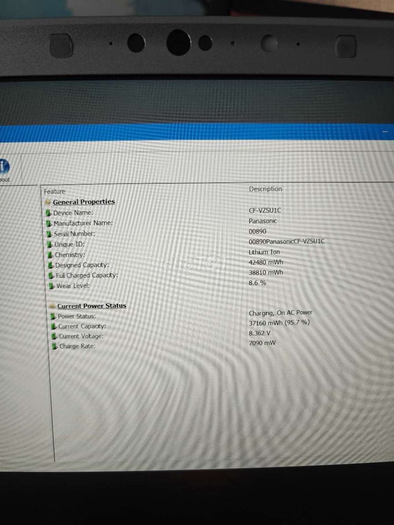 Panasonic SV7 i5 gen8 8GB Bạc Like New. Mua bán Laptop tại Quận Tân Bình Tp Hồ Chí Minh được đăng bởi Nguyen thoai Tam hình 1