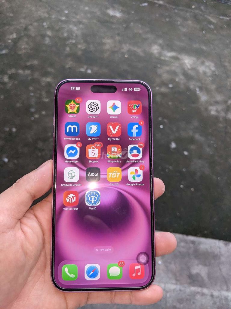 Apple iPhone 16 Plus lock EiD. Mua bán Điện thoại tại Huyện Vụ Bản Nam Định được đăng bởi Francesco Totti hình 1
