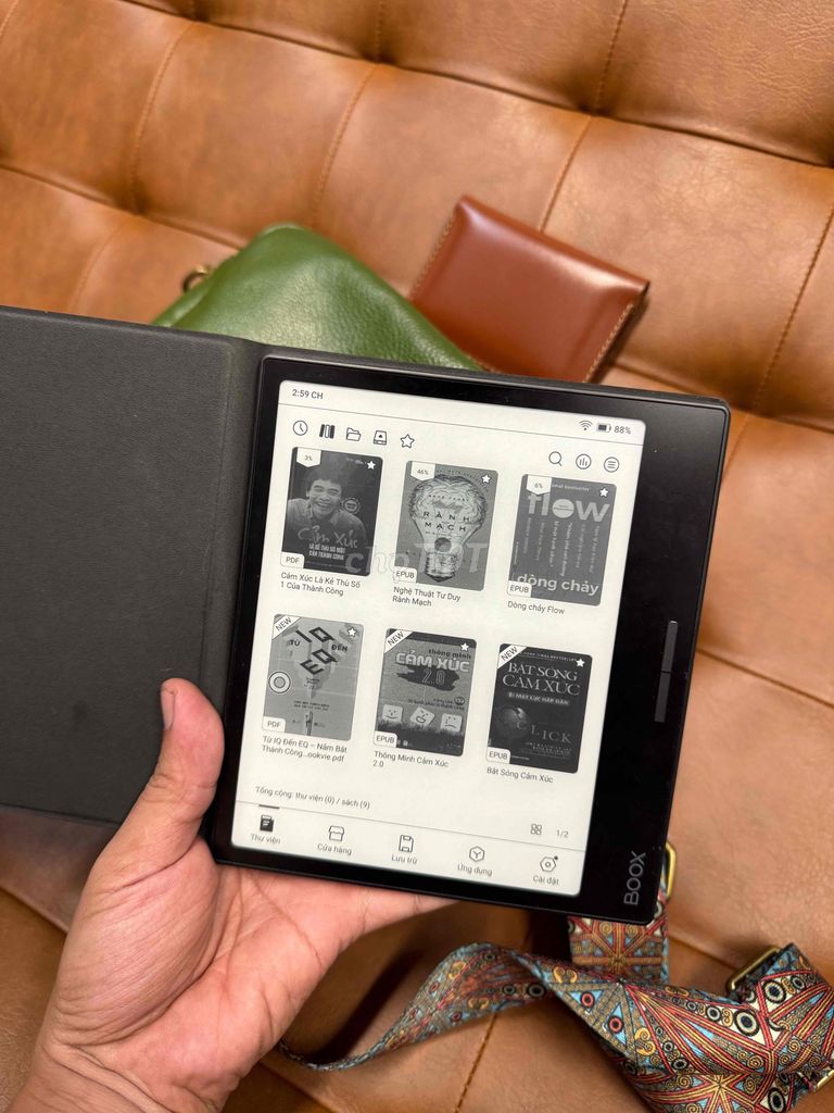 Máy đọc sách Boox Onyx Page Đen Đã sử dụng. Mua bán Máy tính bảng tại Quận Tân Bình Tp Hồ Chí Minh được đăng bởi Minh Phú hình 1