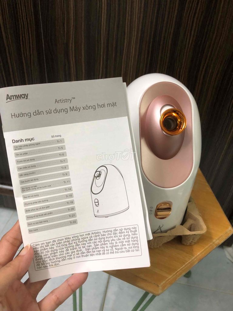 Máy xông hơi mặt nóng lạnh Artistry